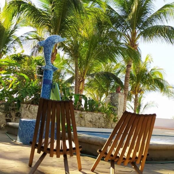 Casa Palma Beach House Brisas de Zicatela Buitenkant foto